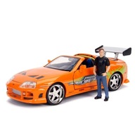 Model Samochodu Fast&Furious Szybcy i Wściekli Toyota Supra Figurka Briana