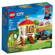 LEGO CITY 60344 KURNIK Z KURCZAKAMI FARMA SUPER ZESTAW 101 ELEMENTÓW