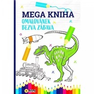 Mega kniha omalovánek - Blue bezva zábava neuveden