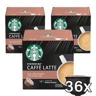 Starbucks Caffe Latte by NESCAFE DOLCE GUSTO Kávové kapsule, 3x12 kapsúl v