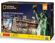 3D puzzle 66 Empire State Building pre deti