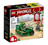 Klocki LEGO Ninjago Motocykl motor ninja Lloyda prezent dla 4 latka 4+