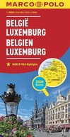 Belgia Luxemburg MAPA MARCO POLO SKALA 1:300 000