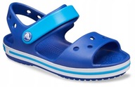 Sandały CROCS niebieskie Crocband sandal kids cerulean blue/ocean r. 20-21