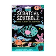 Škrabky Mini Scratch & Scribble Ryby