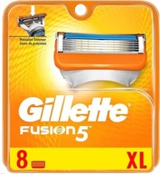 GILLETTE FUSION5 OSTRZA WYMIENNE DO MASZYNKI DO GOLENIA DLA MĘŻCZYZN, 8 SZT