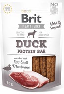 Brit Jerky Snack Duck Proteínová tyčinka 12X80G