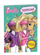 Barbie Dżokejka. Kolorowanka z naklejkami