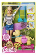 Lalka Barbie Spacer z pieskiem czyścoszkiem Barbie DWJ68
