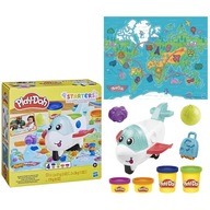 PLAY-DOH torta lietadlo štartovacia sada malého prieskumníka F8804