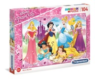 PUZZLE TRADYCYJNE 104 EL. DISNEY PRINCESS KSIĘŻNICZKI TREFL