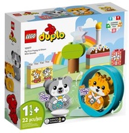 LEGO Duplo 10977 Mój pierwszy szczeniak i kotek z odgłosami