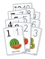 Eukčné dosky A4 - Číslice 1-10 10 kariet