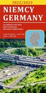 Mapa drogowa Niemcy w skali 1:900 000