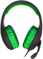 Słuchawki nauszne GENESIS ARGON 200 z mikrofonem zielone NSG-0903