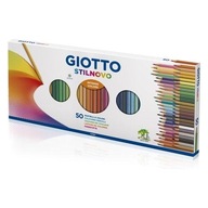 Pastelky Stilnovo 50 farieb GIOTTO