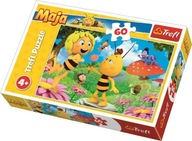 Puzzle Trefl Puzzle Trefl 60 elem PSZCZÓŁKA MAJA Kwiatek dla Mai 17330