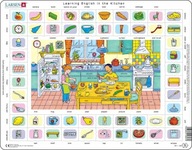 Puzzle Learning english in the kitchen Maxi