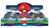 ZBERACIA SADA 3 x Pokémon TCG: Pokémon Go Poke Ball Tin 3 ks GULIČKA