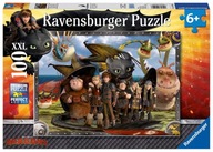 Puzzle Ravensburger puzzle 100 dielikov Puzzle Ako vycvičiť draka 100