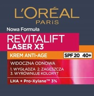 Pleťový krém SPF LOreal Revitalift Laser X3