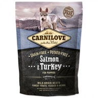 CARNILOVE SALMON & TURKEY FOR PUPPIES 1,5kg