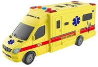 Made Ambulancia na zotrvačník, na batérie so svetlom a zvukom