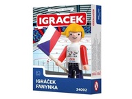 Efko Igráček Fanynka I Hockey 2015 - figúrka s vlajkou