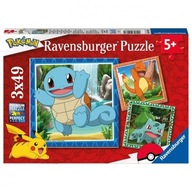 Puzzle Pokémon Squirtle Charmander Bulbasaur