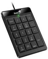 Klávesnica Genius NumPad 110, numerická, drôtová, štíhly dizajn, USB, čierna