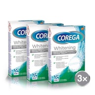 Corega Whitening Antibakteriálne tablety na čistenie protéz 3x30ks