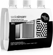 Fľaša Sodastream TriPack 1l čierno-biela - rozbalená