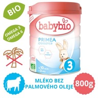Babybio PRIMEA 3 organické dojčenské mlieko 800 g
