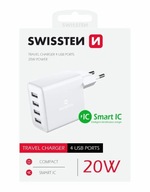 Nabíjačka sieťová Swissten 22053100 USB USB 4000 mA