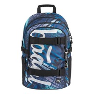 Školský batoh viackomorový BAAGL Odtiene modrej 25 l