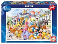 Puzzle 200 el. Disneyho sprievod Educa PE-13289