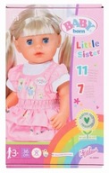 BABY born Interaktívna bábika Soft Touch Sestrička Predškolák blondínka 36