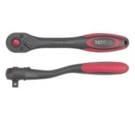 Račňa potiahnutá zahnutá 1/4" Yato YT-0293