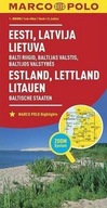 Estonia Łotwa Litwa mapa Kolektivní práce