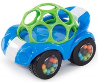 Bright Starts, Hračkárske auto Oball s hrkálkou, modro-zelená