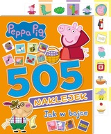 Peppa Pig 505 naklejek 3 Jak w bajce Praca zbiorowa