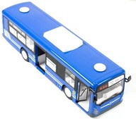 RC autobus na diaľkové ovládanie s dverami modrý
