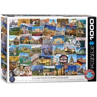 Puzzle Pohľadnice z Nemecka Eurographics 1000 dielikov.