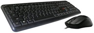 Súprava klávesnice a myši C-Tech čierna