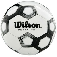 Piłka nożna Wilson Pentagon SB BL biało-czarna r.5