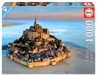 Puzzle Mont Saint-Michel 1000 dielikov, značka CLEMENTONI.