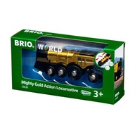 Lokomotíva Brio Mighty Gold Action 33630