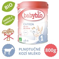 Babybio CAPREA 1 plnotučné bio kozie mlieko 800g