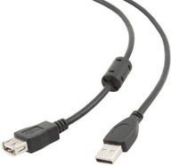 Kábel Gembird CCF-USB2-AMAF-15 čierny 4,5 m