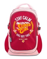 Školský batoh viackomorový Supergirl BAAGL Viacfarebný 25 l